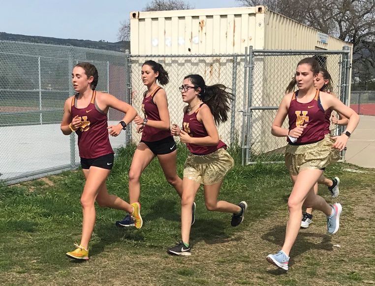 Vintage High girls cross country